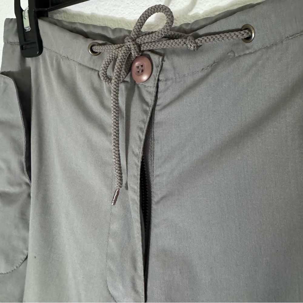Vintage U.F.O gray parachute pants with bungies size XS - Picture 13 of 16
